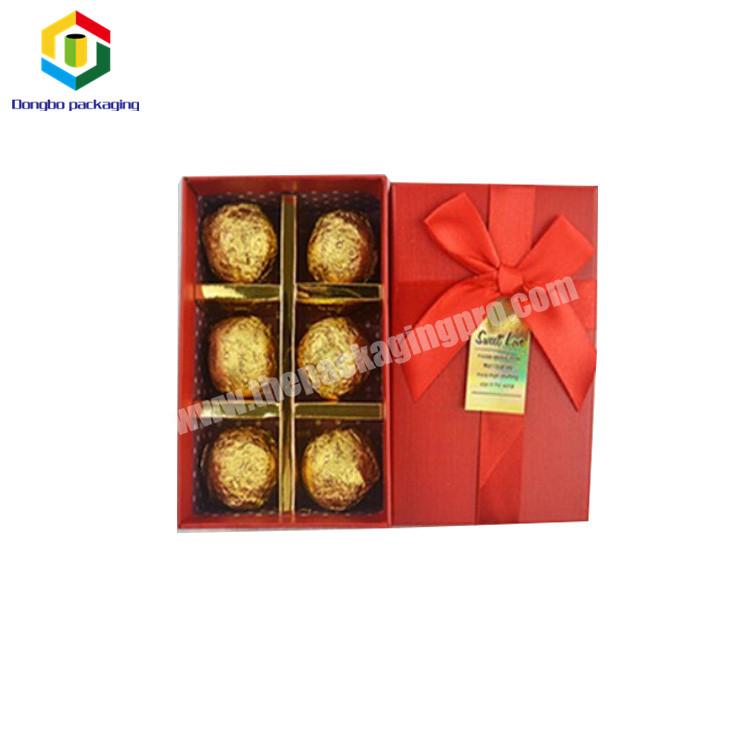 Hot Sale Sweet Boxes Cardboard Boxes Kraft Paper for Chocolate Packaging Gift & Craft Custom Shape Accept CN;GUA Carton DONGBO