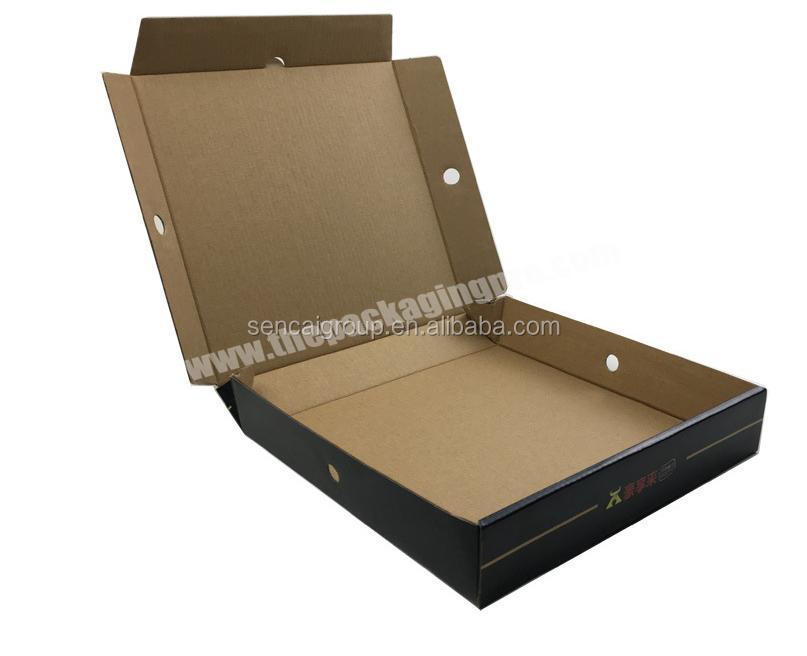 Hot sale customized pizza corrugated paper box