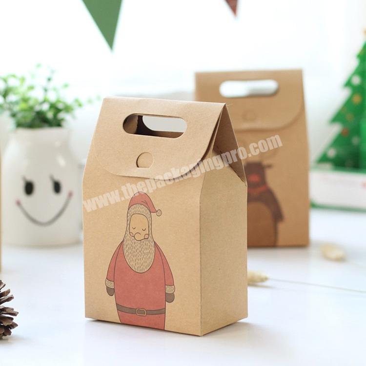 Hotsale Fancy Wedding Party Giveaway Kraft Paper Bag Christmas Brown Paper Gift Bags