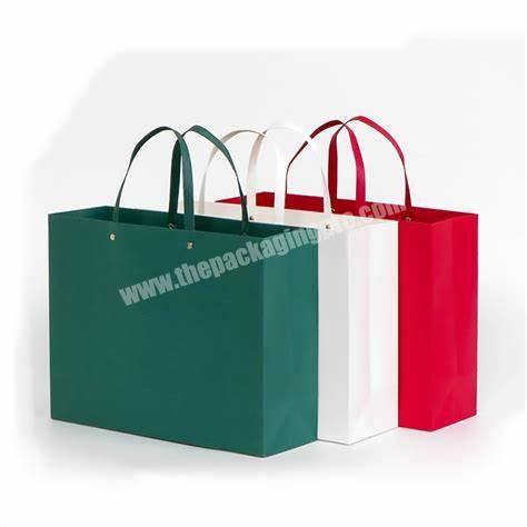 In Stock Custom Printed Morocco Wine Cheap Brown Paper Bag With Handle