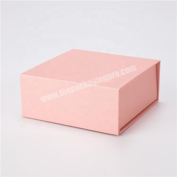 Inmeisen  Custom Paper Packaging Cardboard Box Nude Lip Gloss Magnetic Gift Paper Box