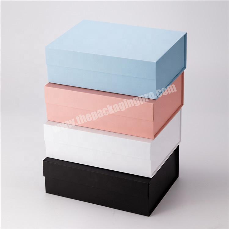 Inmeisen Custom Logo Biodegradable White Gift Card Box Shoes Packing Craft Paper Magnetic Box