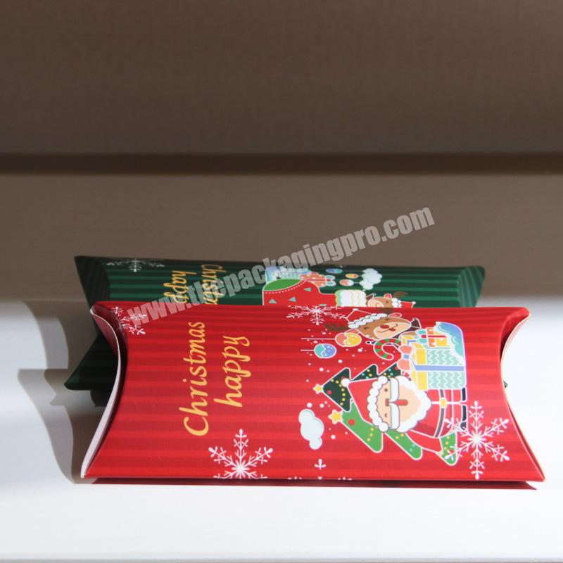 KINSUN  Roll-box Cardboard Customized Printed Takeaway Packing Apple Fruit Pillow Pie Box