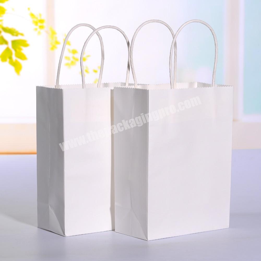KINSUN Cheap high  quality  low MOQ Customized logo take away  food bag fashion shopping bag brown kraft paper bags