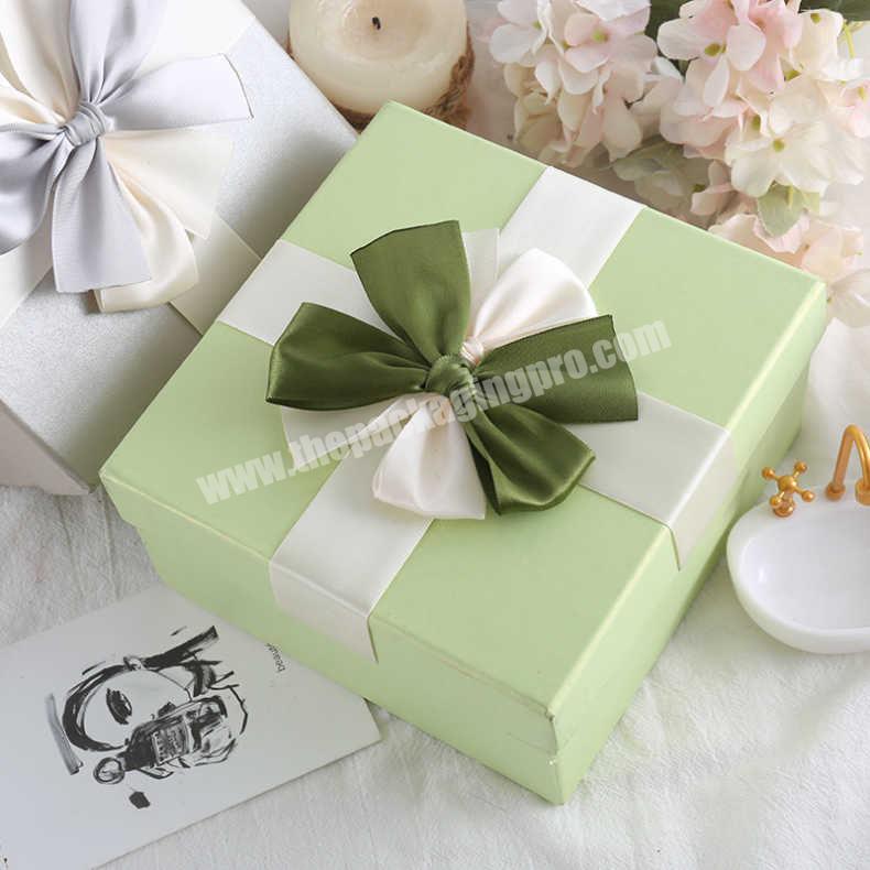 KinSun Customization Square gift box oversize birthday gift box simple and creative gift box