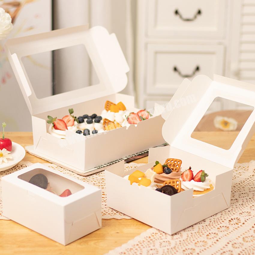 KinSun Multiple Size Paper Cupcake Boxes Low Price Wholesale 68 12Holes White Paper Cupcake Box Cupcake Box