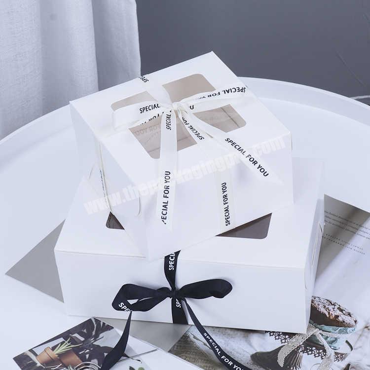 KinSun Wholesale cake packaging box exquisite dessert box baking packaging cake box