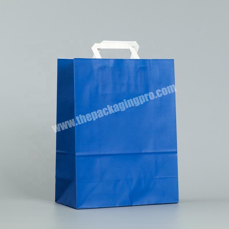 KinSunTop-Ranking Product Wholesale Custom Logo Craft Paper Bag Eco Friendly Fast Food Take Away Kraft Paper Bag