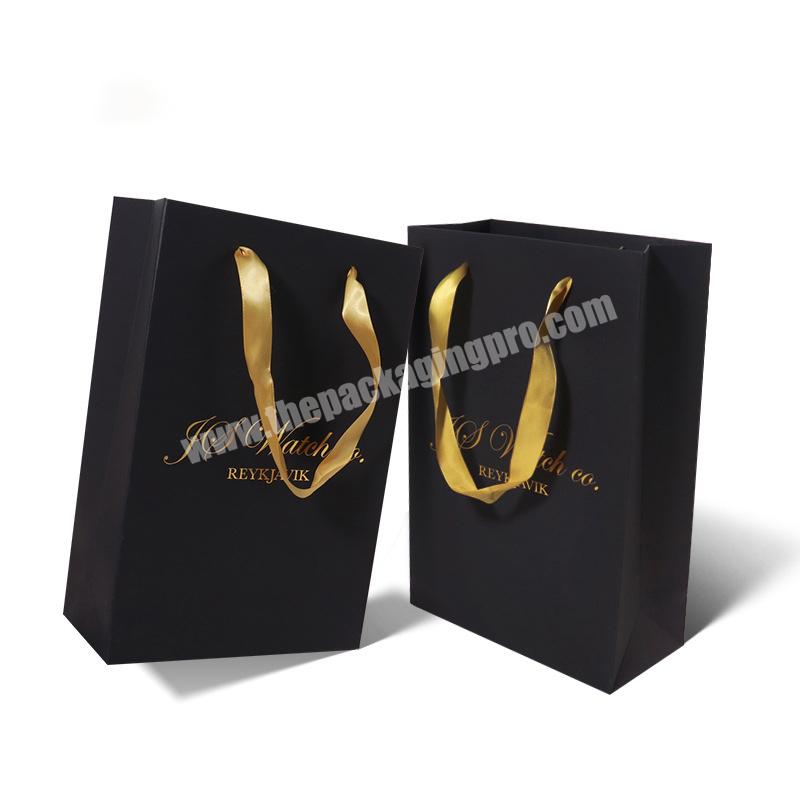 Latest Trend Custom Paper Bag Packaging Clothes Fashion Apparel Shopping