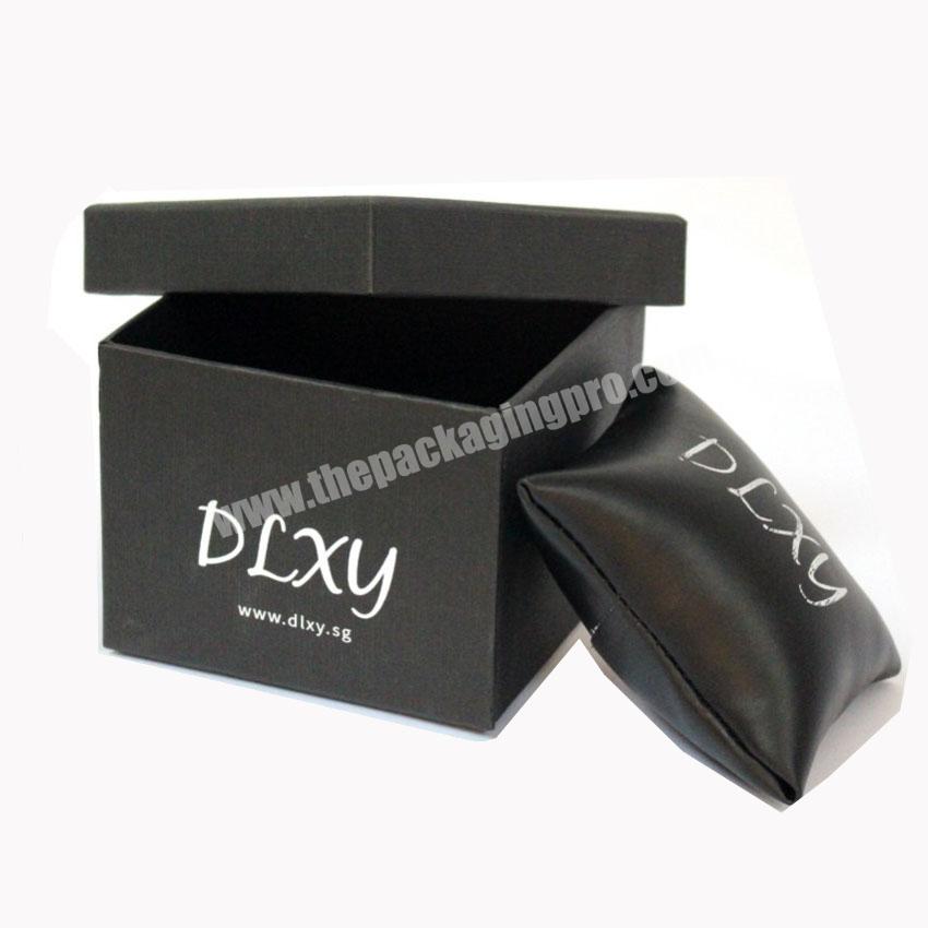 Lid And Base Pillow Jewelry With Logo Boxes Gift Paper Luxury Packaging Custom Product Box