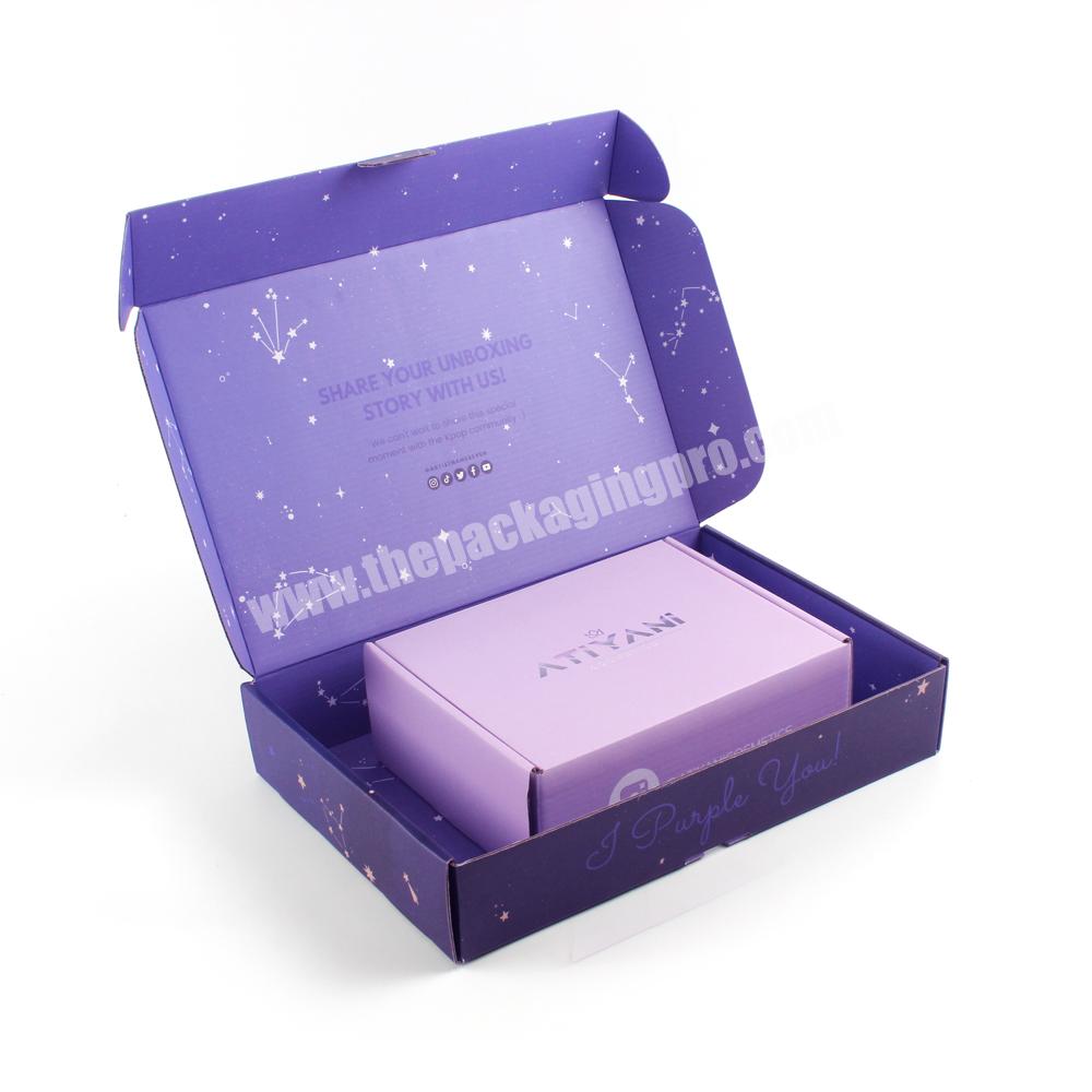 Lingerie Box Pink Women Underwear Packaging box bra box package