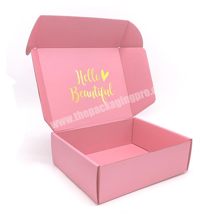 Lipack Competitive Price Custom Kraft Paper Postal Corrugated Cardboard Mailer Boxes With Logo
