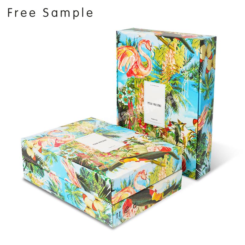 Lipack Custom Foldable Corrugated Cardboard Gift Paper Box Shoes Clothing Underwear Packaging Box For Sale