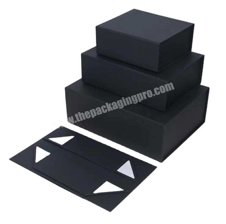 Lipack Custom Folding Paper Flat Pack Box Luxury Magnetic Closure Packaging Paper Cardboard Storage Gift Box