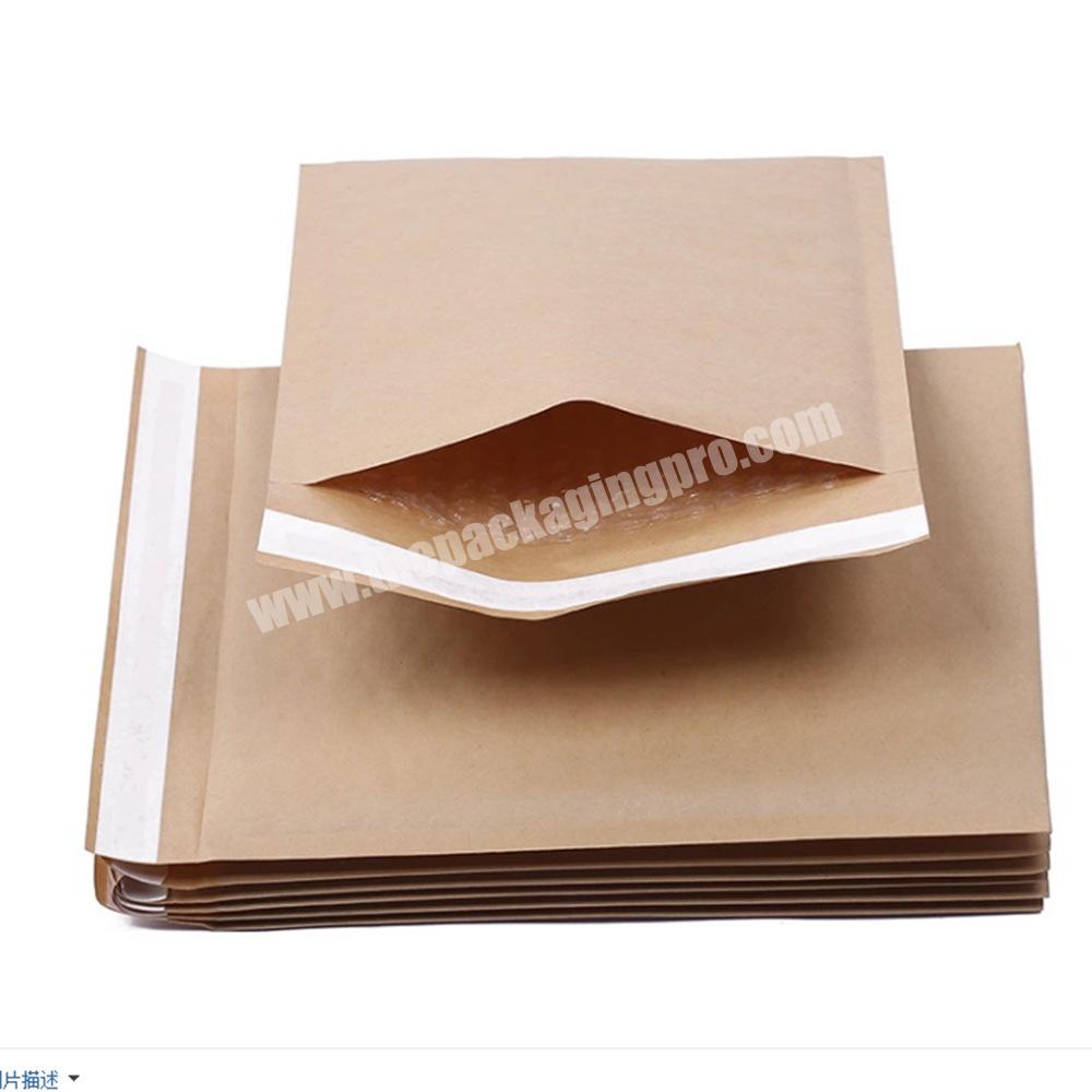 Lipack Customized Logo Clothing Courier Package Shipping Kraft Mailing Bags Padded Envelope  Bubble Mailers