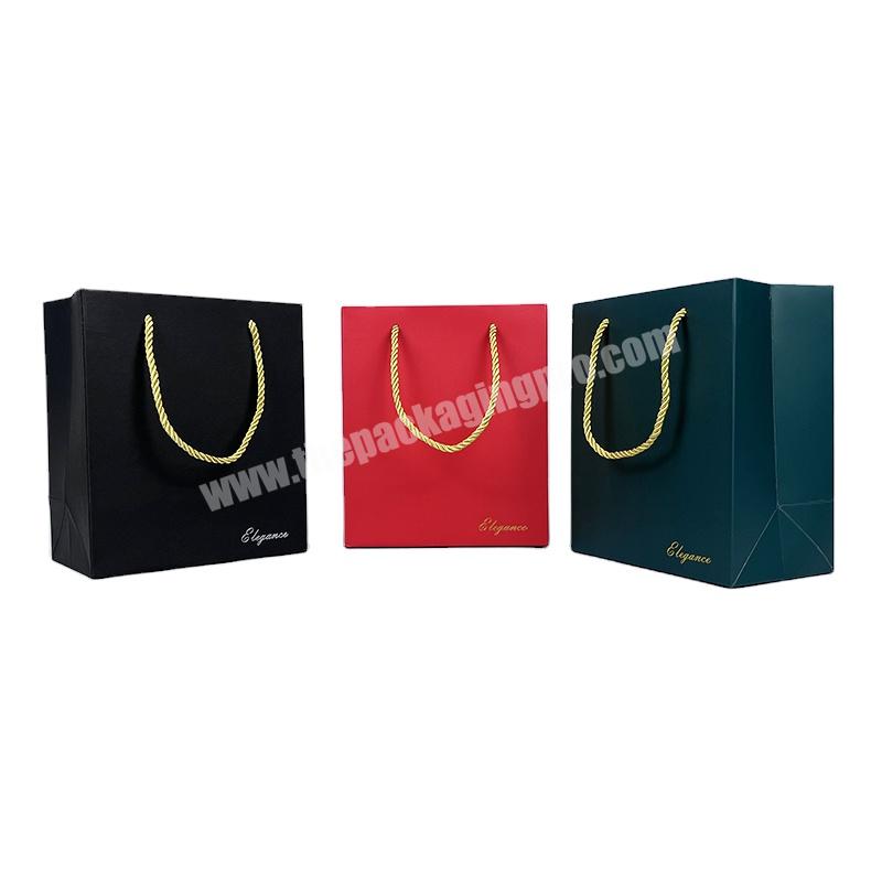 Lipack High-End Delicate Cheap Small Paper Gift Packaging Bag For Cosmetics Perfume