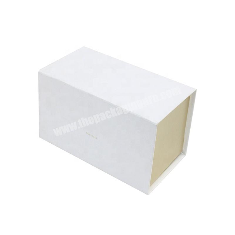 Luxury Hard Paper Board Custom Design Black Gift Box Folding Magnetic Gift box