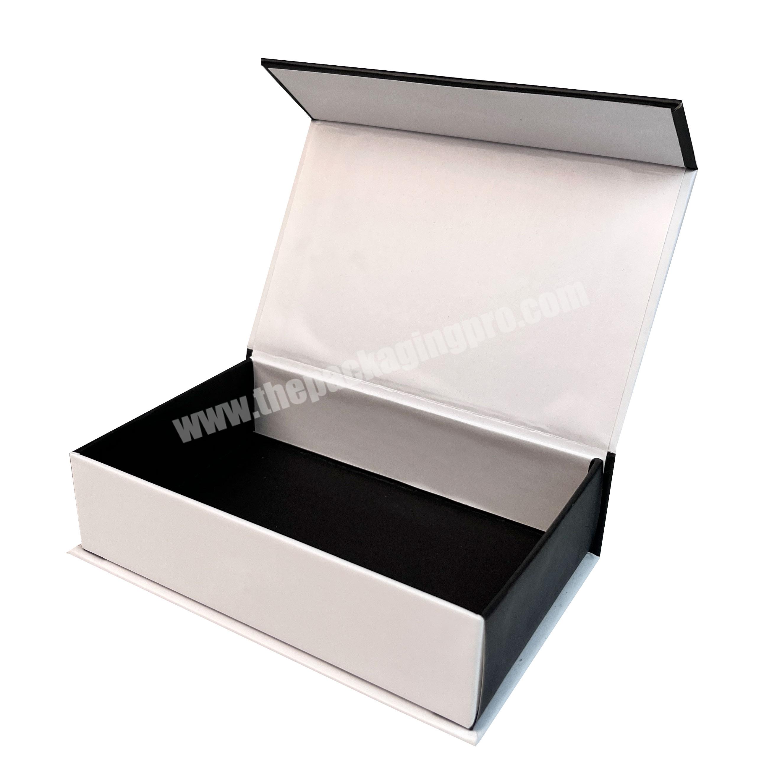 Luxury New Arrival  Custom Logo Magnetic Book Shape Cardboard Boxes For Jewelry Packaging
