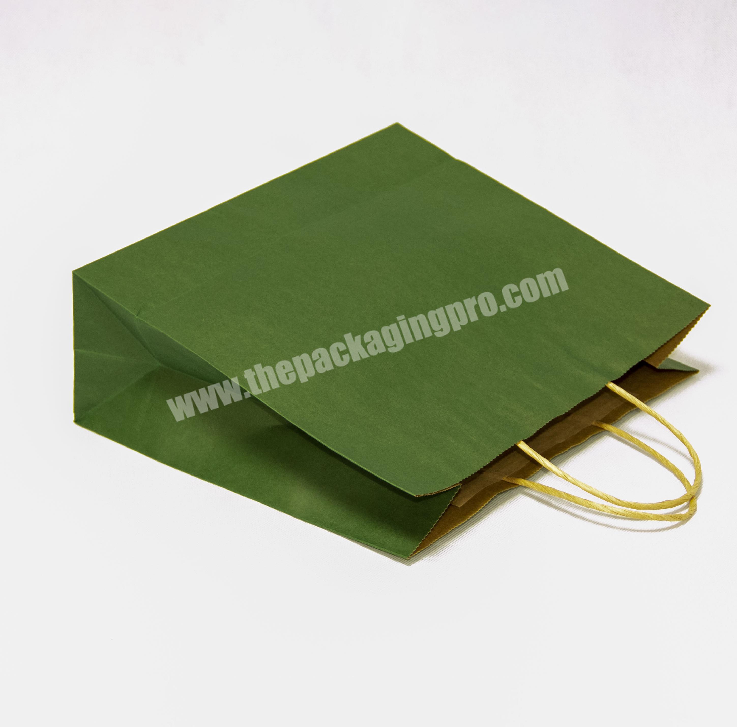 Luxury Packaging Paper Bag Custom Paper Bags With Logo For Restaurant Shopping Gift Paper Bag