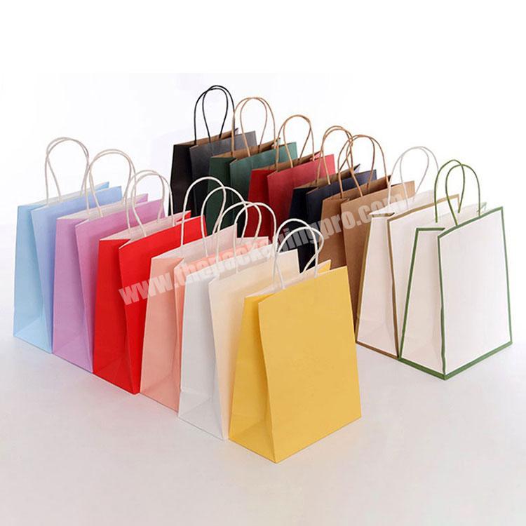 Luxury Recyclable Cloth Handle  Personalization Custom Paper Shopping Bags