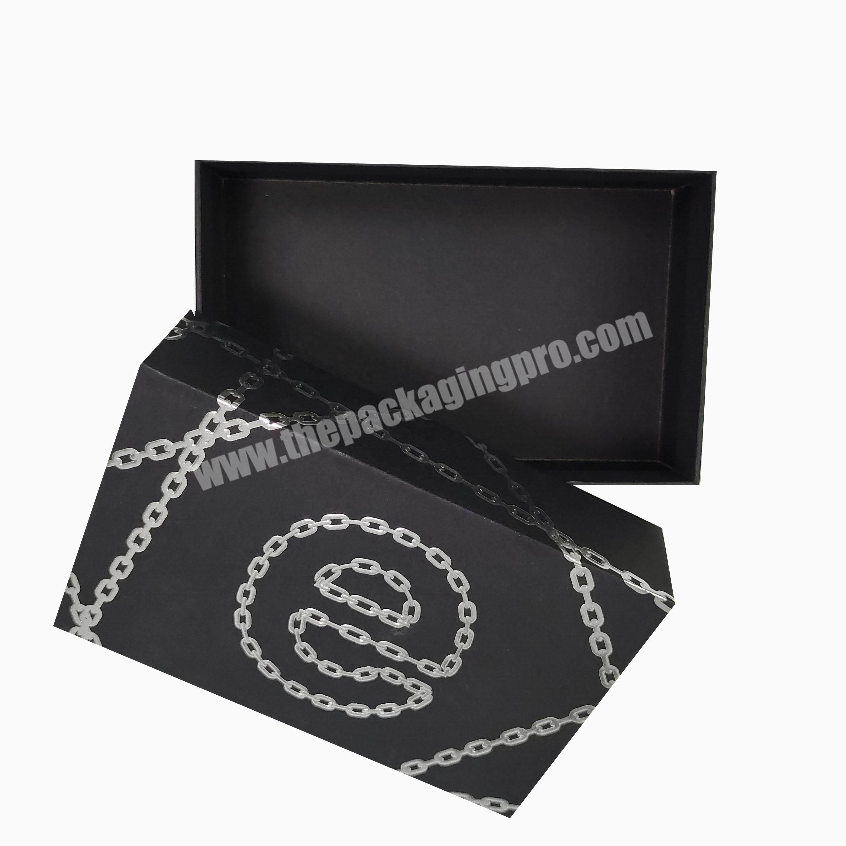 Luxury portable jewelry box custom logo luxury  unique necklace gift box