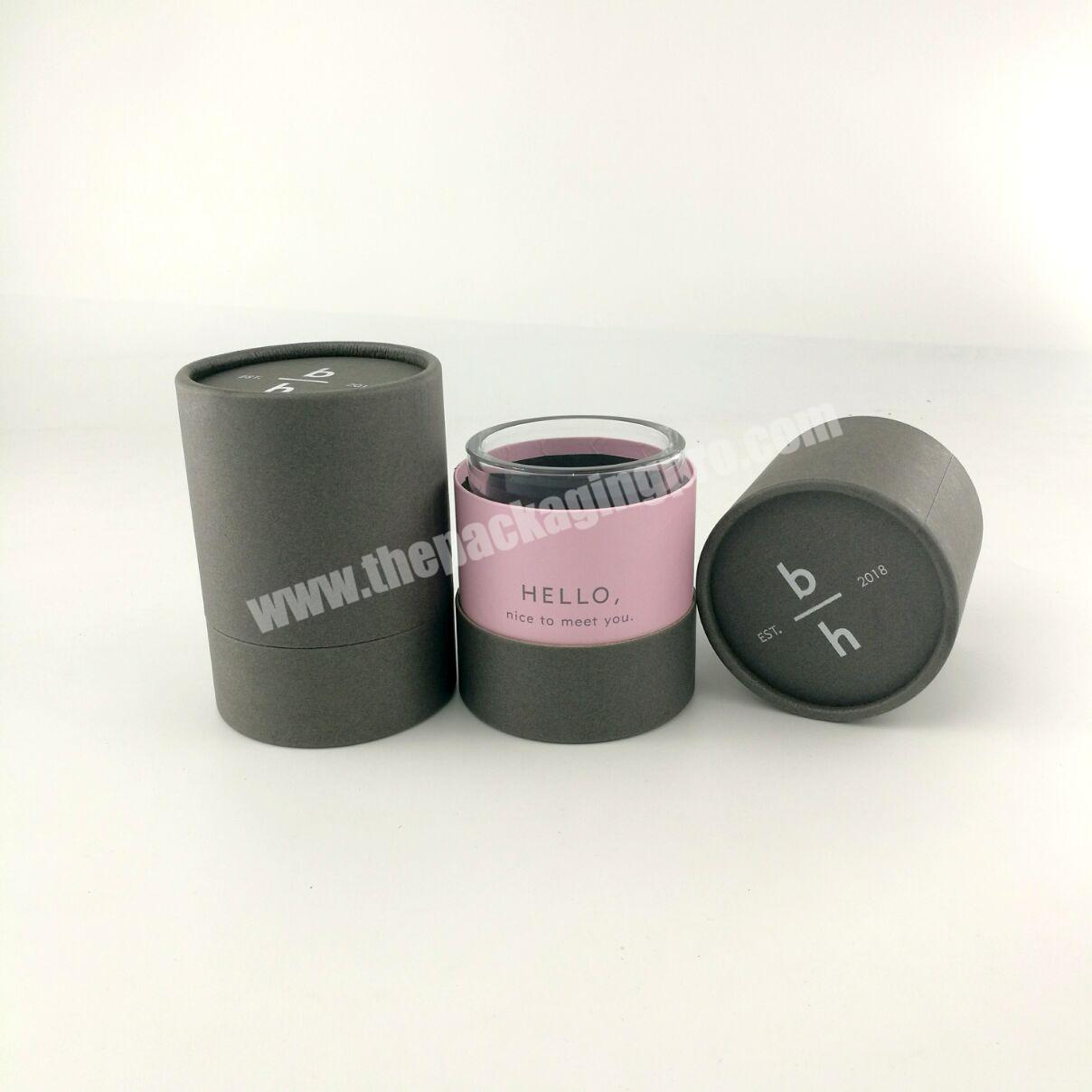 Luxury round candle box candle packing boxes