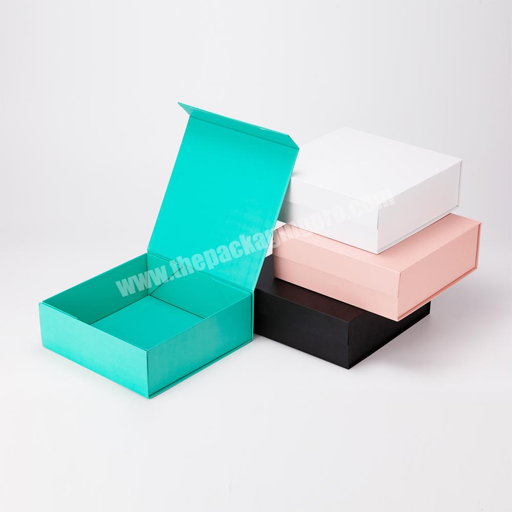 Magnetic Luxury Cardbrod Box Gift Packaging Box Magnet For Scrunchie Magnetic Box