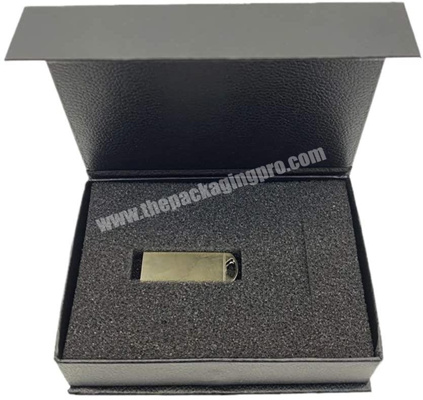 Magnetic USB Presentation Gift Boxes Flash Drives Removable Drives Wedding USB Box