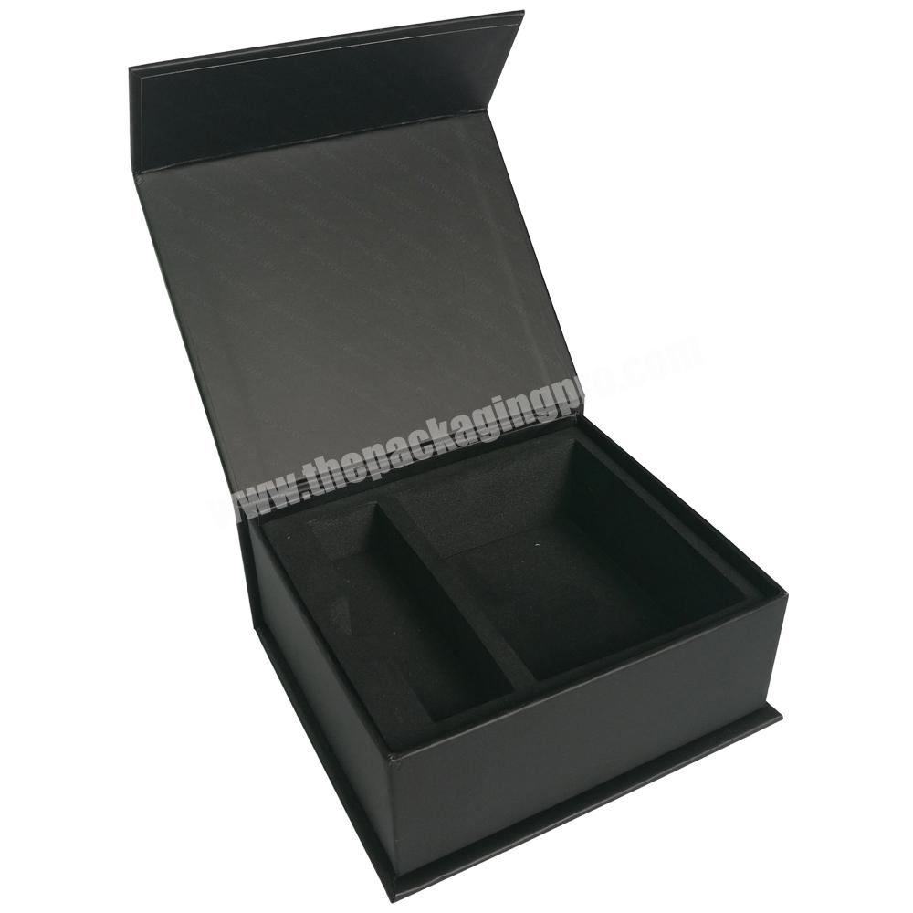 Magnetic luxury shipping paper cardboard gift black box