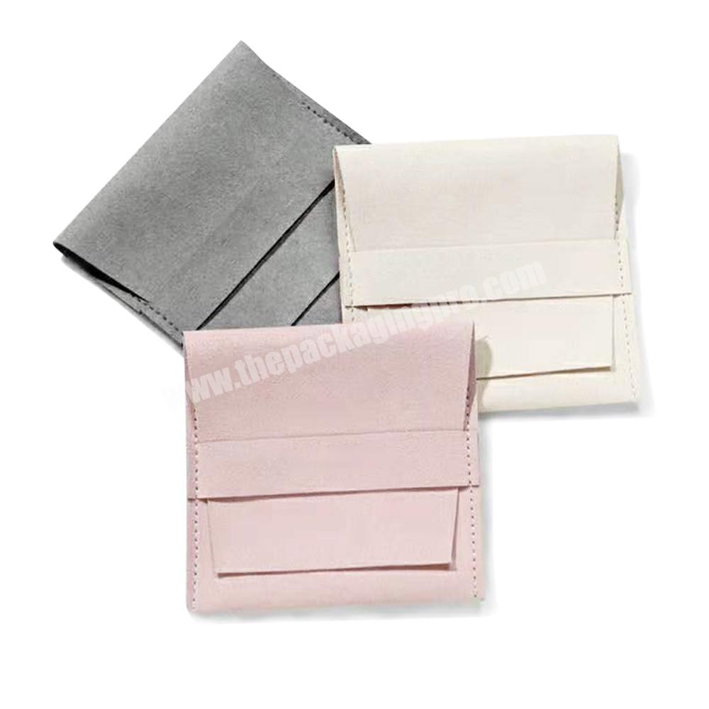 Microfiber jewelry bags pouch packaging bags jewelry jewelry custom embossing logox