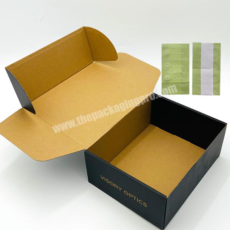 Mirco-pak Shoe Box Wholesale Shipping  Packing Shoes Emborssed Printing Mailing Inside Packing Mirco-pak Box For Shoes
