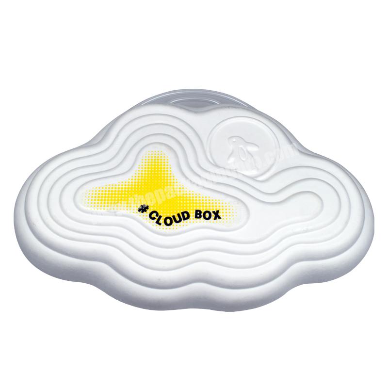 New Arrival Unique Design Customized  Cloud Shape Pastry Paper Box For Moon Cakes Packaging