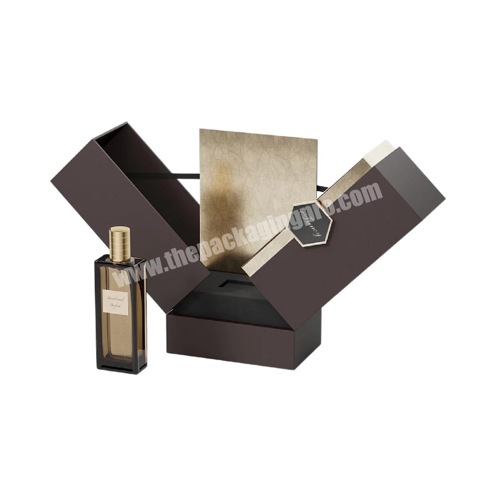 New Design Eco Friendly Custom Magnetic Embalagem De Caixa De Perfume Bottle Gift Paper Box Packaging For Perfume