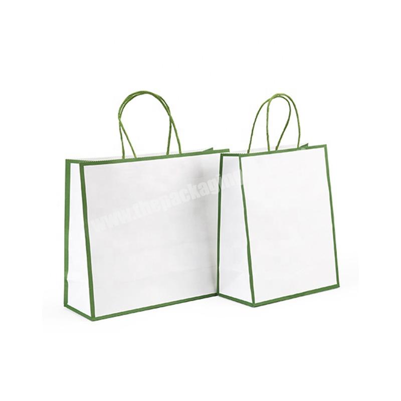 New Products Custom Logo Reusable Paper Bags Best Seller Packaging Paper Bag Portable Gift Kraft Paper Bags With Handles