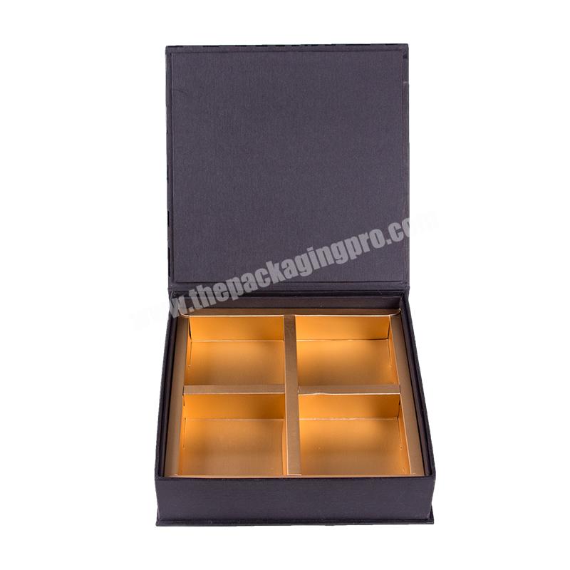 New design amazon branded box custom mooncake packaging paper boxes mooncake gift box with dividers