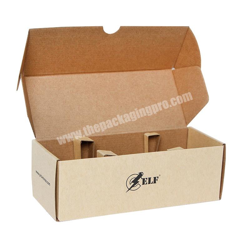 Nice Eco Friendly Brown Kraft Box Packaging Corrugated Cardboard Mailing Box Packaging boxes