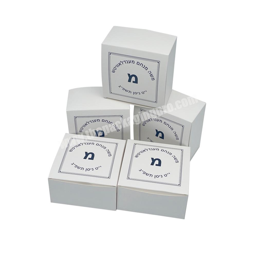 OEM Eco Friendly Custom Wholesale White Paperboard Soap Bar Packing Boxes Product Packaging Box