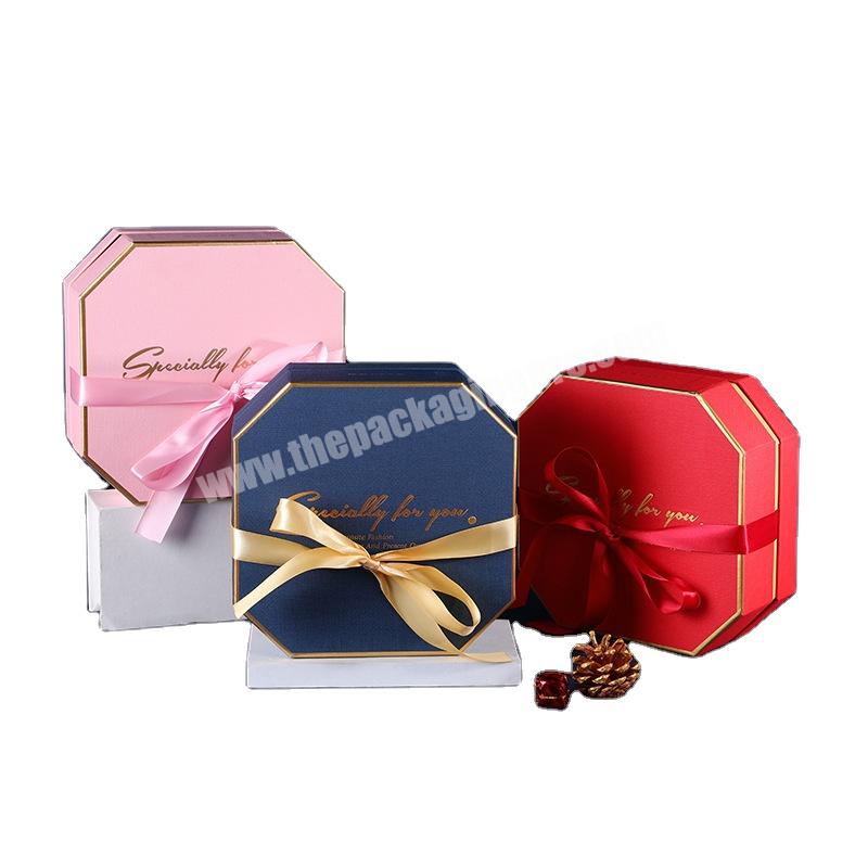 OEM Manufacturer Logo Valentines Luxury Vintage Christmas Suitcase Packaging Paper Jewelry Box