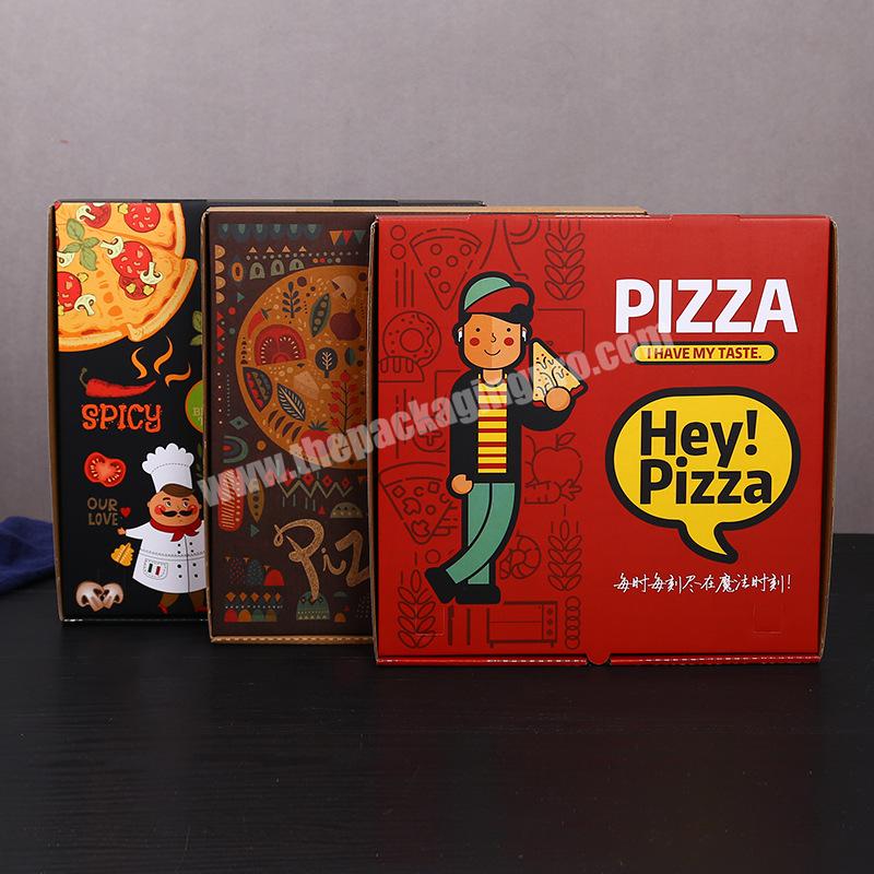 One -time6 8 91012 pizza packaging box Food  airplane boxes, paper boxes, wholesale pizza boxes