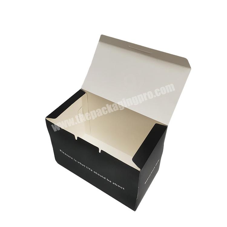 Paper Donuts Packaging box food material with own logo printed