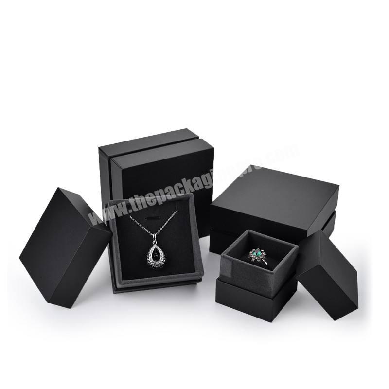 Paper Ring Boxes Small Necklace Jewelry Gift Packaging China Wholesale Boxes for Fine Jewelry Customized