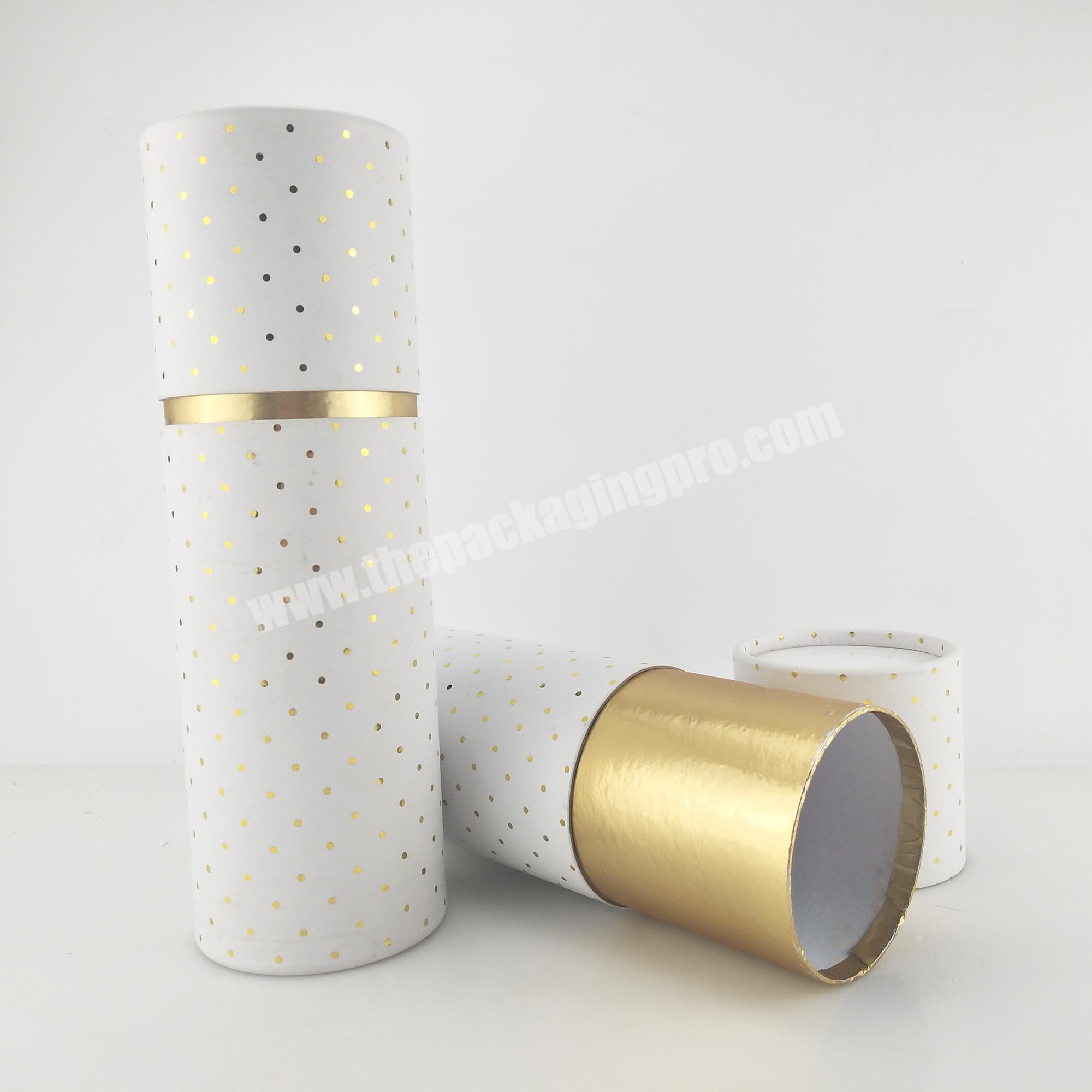 Paper cardboard wine bottle cylinder packaging gift box