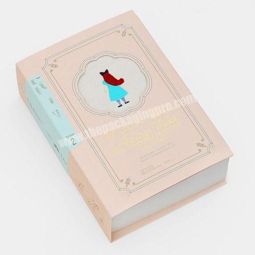 Personalize High- end Fairy Tale Theme Apparel Packaging Box For Scarf With Window