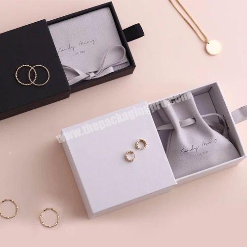 Personalized Deboss Logo Print Paper Box Drawer Boxes Gift Boxes for Wedding