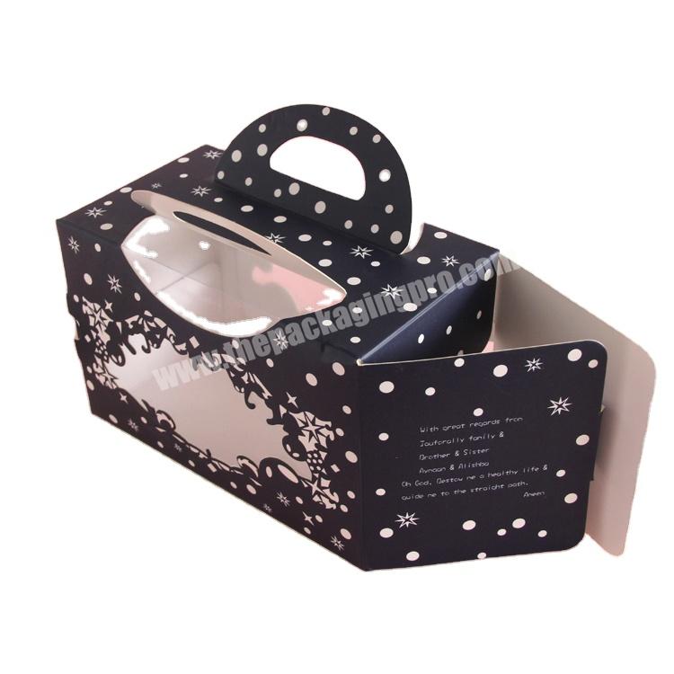 Plastic Boxes For Cake With Window And Gable Luxury Cake Boxes Packaging And Bags Cake Slice Shape Box