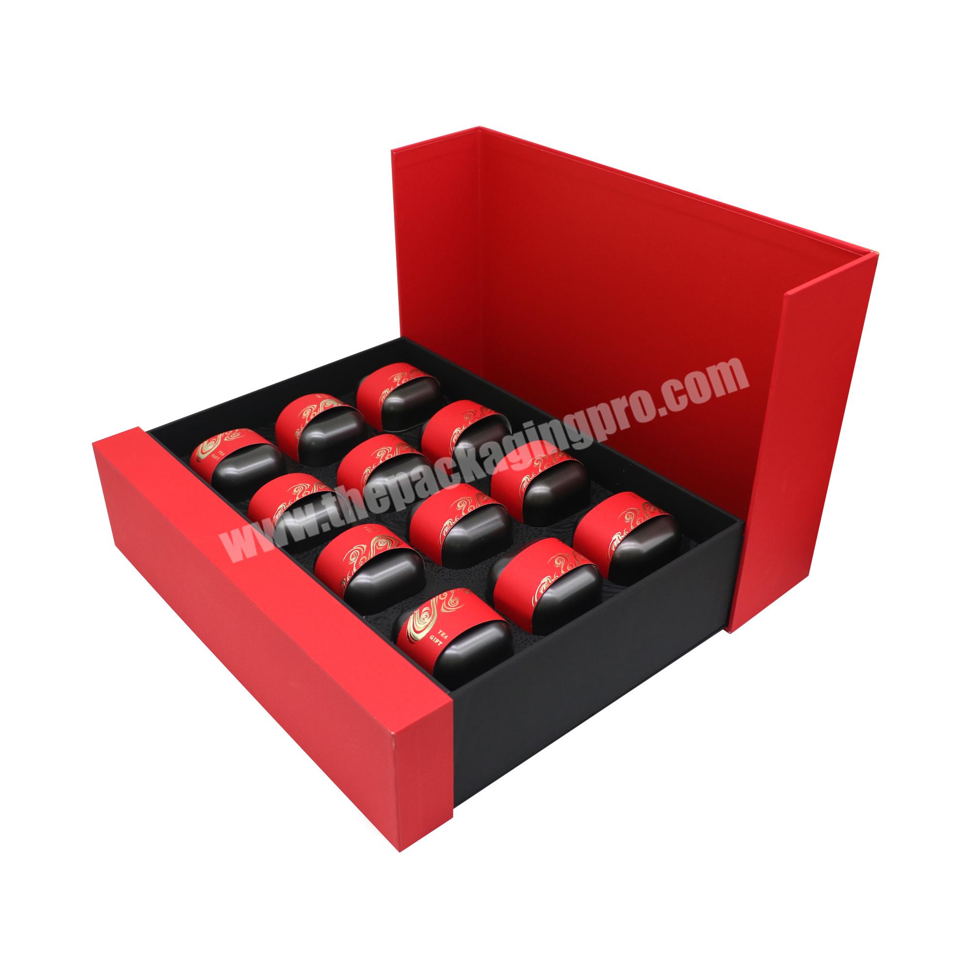 Popular paper box for tea luxury box customized tea storage packaging box for sale