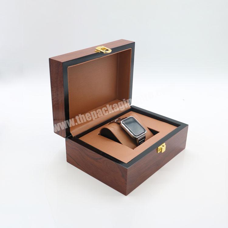 Premium quality watch boxes wooden watch strap box packaging  metal watch box