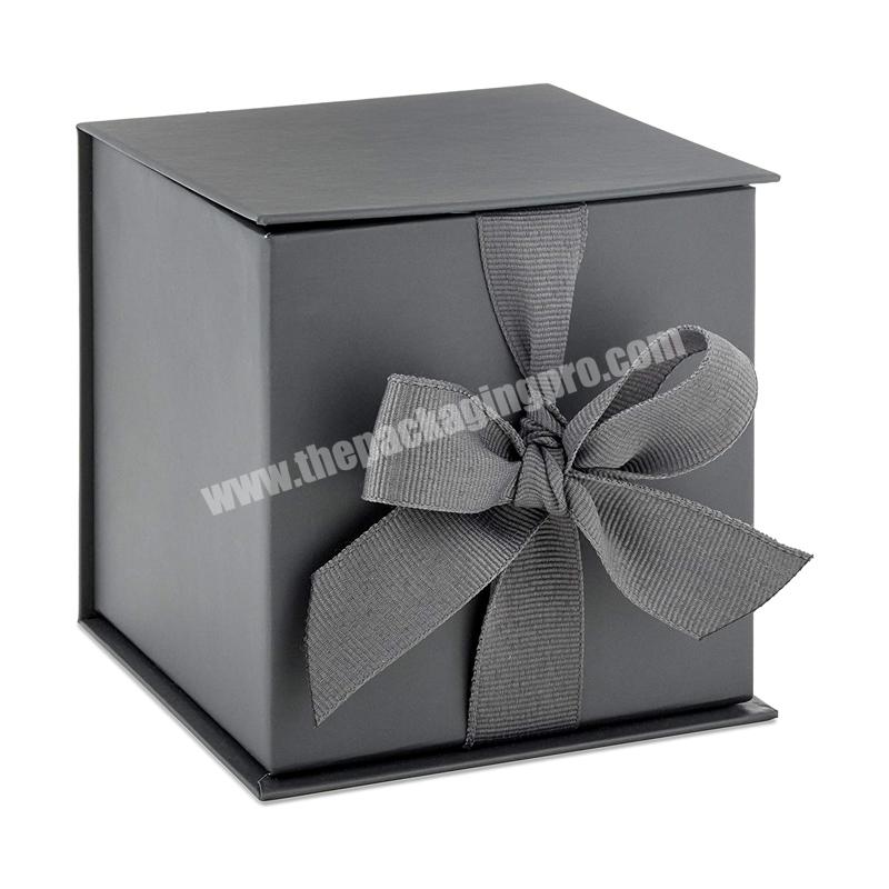 Printed Custom Design Luxury Magnetic Ring Flower Perfume Cardboard Packing Cosmetic Jewelry Paper Packaging Gift Box with Logo