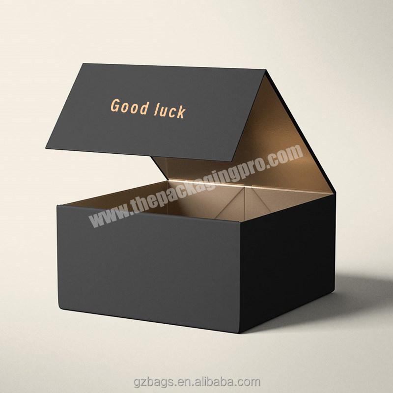 Printing Logo Custom size free design paper cardboard hard rigid magnet box packaging luxury folding magnetic gift boxes