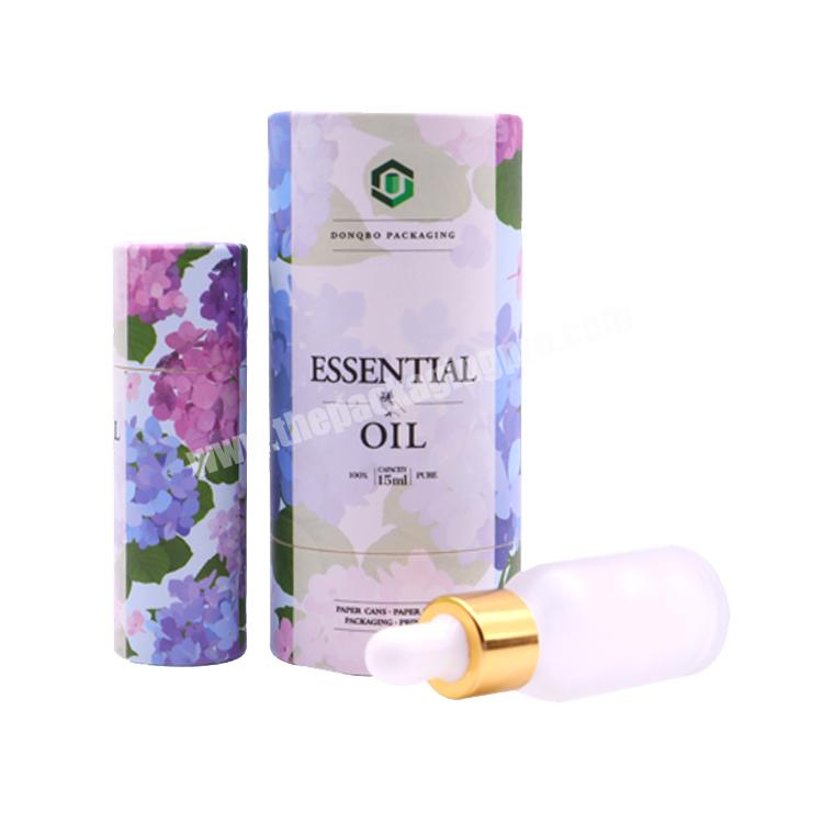 Recyclable Customized Cosmetic 10Ml Essential Oil Skincare Bottle Store Paper Tube